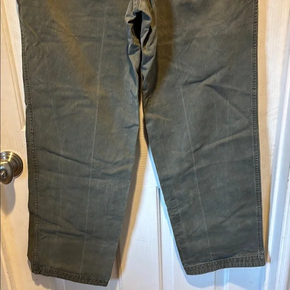 Men's Olive Green Pants - Picture 7 of 9